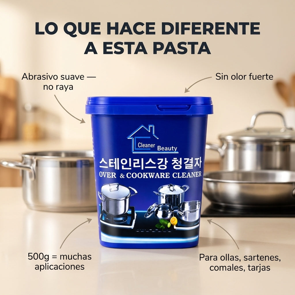 Pasta Limpiadora Ollas Acero Inoxidable - id39014 — vista 3